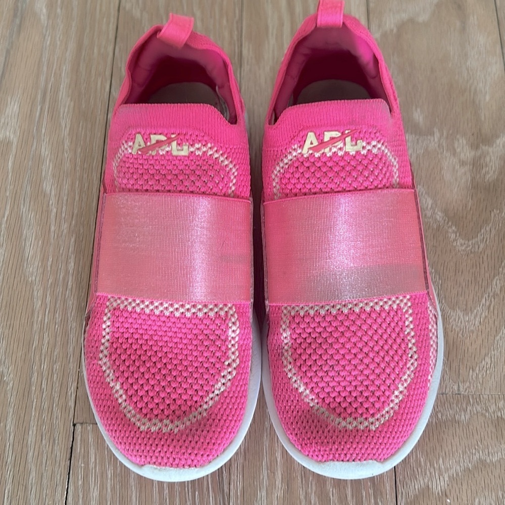 Youth APL TechLoom Slip-On Sneakers - Fusion Pink